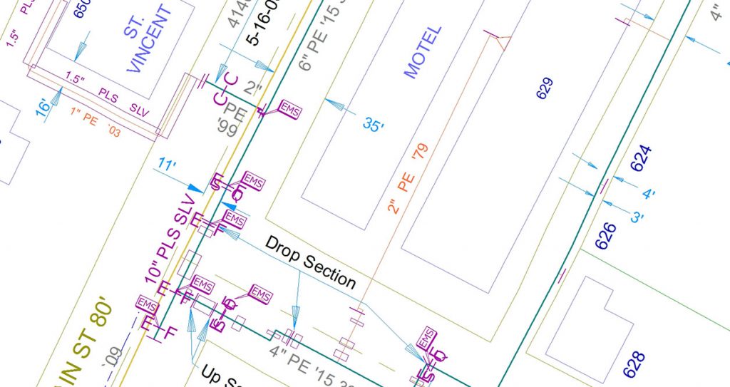 As Built Mapping Sunrise Engineering - Sunrise Engineering Experience Natural Gas As Built Mapping 1 1024x543